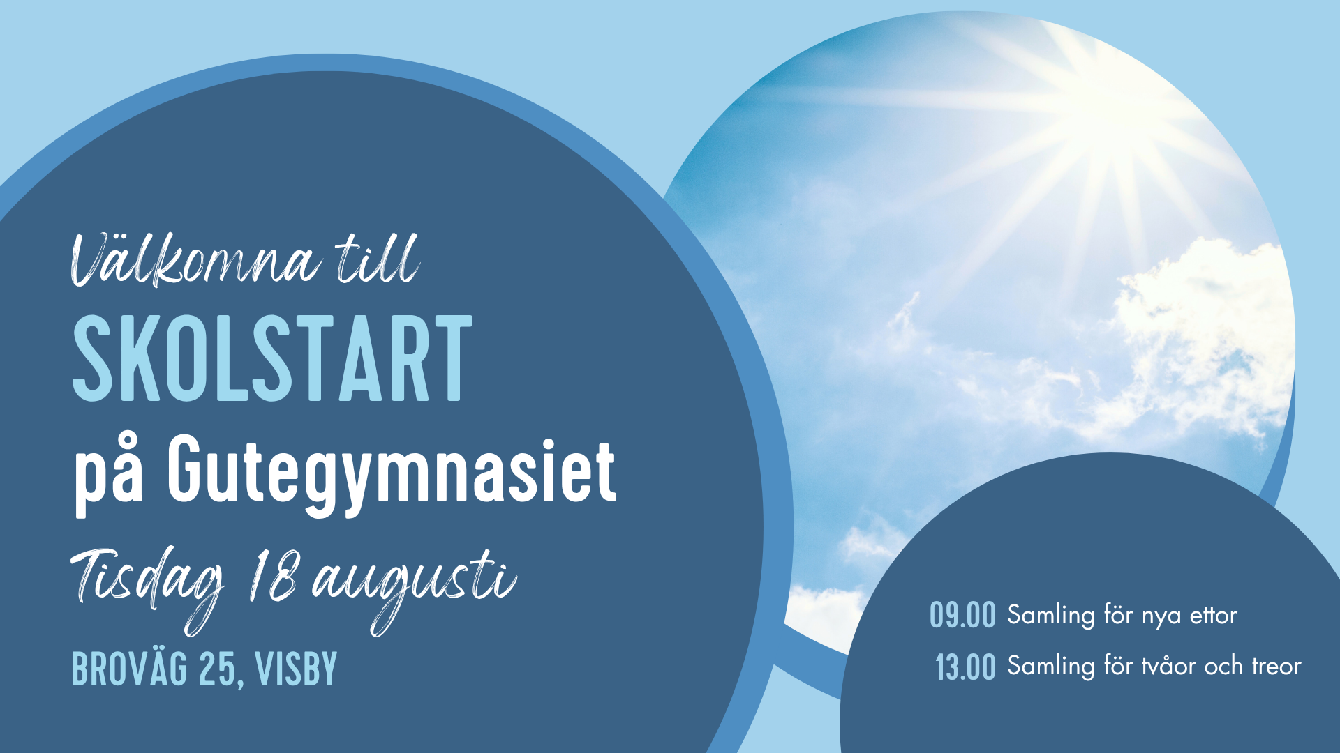 Skolstart hemsida